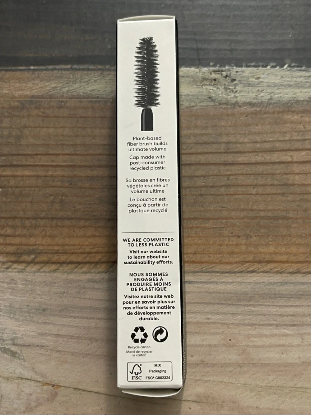 bareMinerals MAXIMIST Phyto-Fiber Volumizing Mascara — Maximum Black